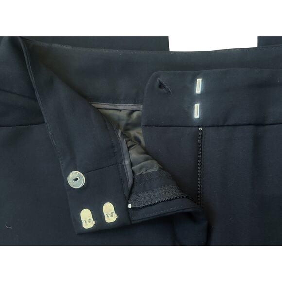 Alfani Navy Blue Wide-Leg Dress Pants Womens Size 8S - Picture 5 of 8